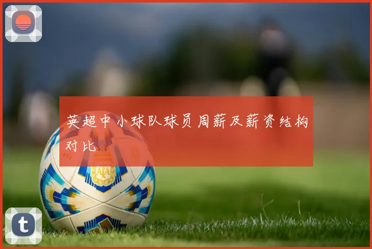 英超中小球队球员周薪及薪资结构对比